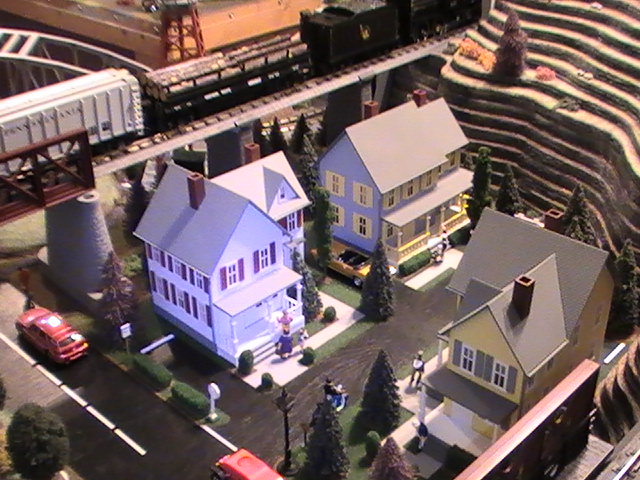 Train Layout, Town Pictures, 03-29-13 015
