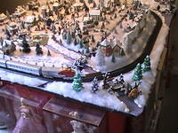 Brenda's 2019 HO Train Christmas Scene