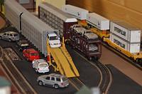 Auto Carriers Unloading