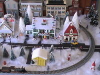 2013 N-Gauge Buffet Train Layout 005