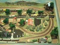 N-Gauge Coffee Table Railroad, Built 1983 002